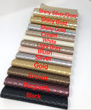 NKP105 Woven texture faux leather sheets. Available in 12 colors. Faux lether shets. Texture leather sheets. Craft supplies