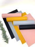 Litchi texture faux leather sheets Sm-8038