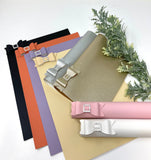 Wholesale Faux leather sheets 8 sheets F529