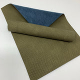Dark Olive faux leather sheets