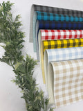 Plaid faux leather sheets. Craft supplies