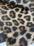 Leopard print faux leather sheets listing 1555