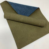 Dark Olive faux leather sheets
