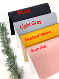 Litchi texture faux leather sheets Sm-8038