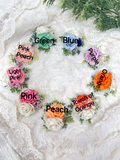 Two roses  flower clip or Headband