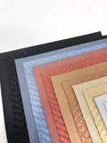 Wholesale 14 sheets. Texture and smooth faux leather sheets