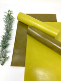 Shinny texture faux leather sheets F615