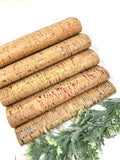 Cork leather sheets craft supplies. Hair bows and earrings supplies