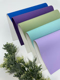 Wholesale  faux leather sheets 5  solid colors faux leather sheets.