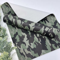Camouflage design # 2 Faux leather sheets