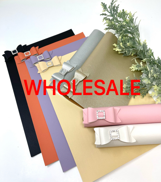 Wholesale Faux leather sheets 8 sheets F529
