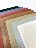 Wholesale 14 sheets. Texture and smooth faux leather sheets