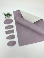 LIGHT LAVENDER texture faux leather sheets  Listing # K6880