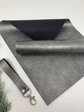 DARK SILVER faux leather sheets listing F008